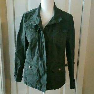 Army green jacket